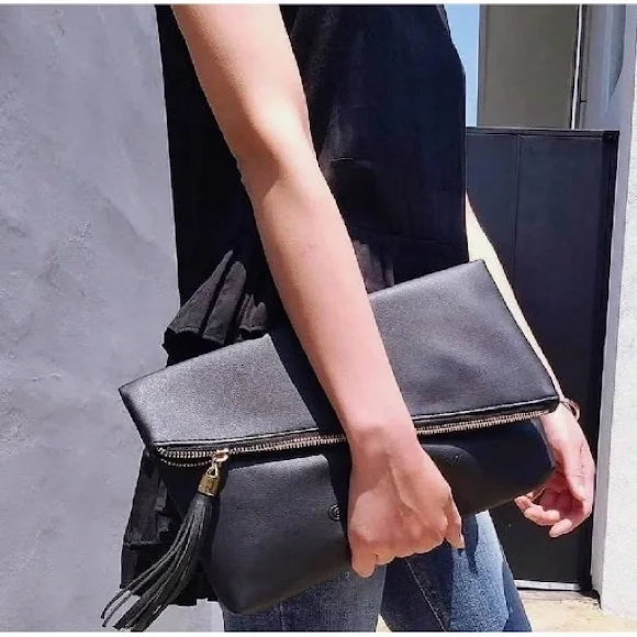 GIVENCHY PARFUM Black Crossbody Clutch Envelope Sling Bag - Picture 7 of 7